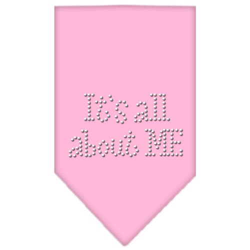 Bandana para mascotas y perros con diamantes de imitación, "It's All About Me"