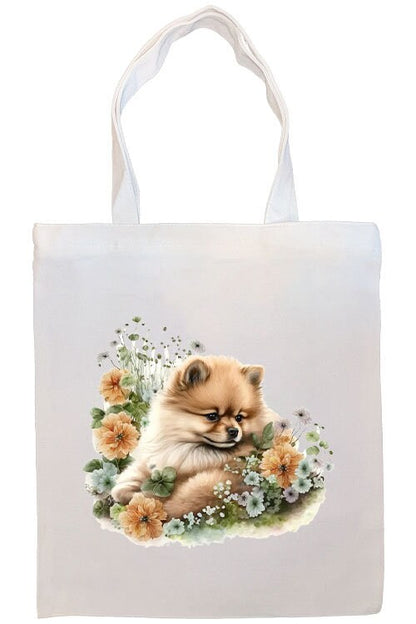 Bolsa de lona con cremallera, asas y bolsillo interior, "Pomerania"