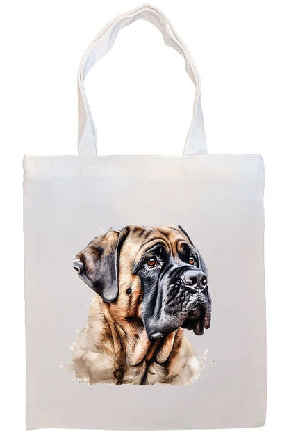 Bolso de lona con cremallera, asas y bolsillo interior, "Mastiff"