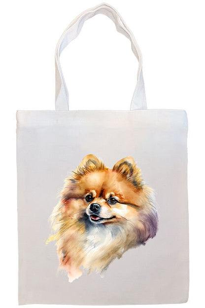 Bolsa de lona con cremallera, asas y bolsillo interior, "Pomerania"