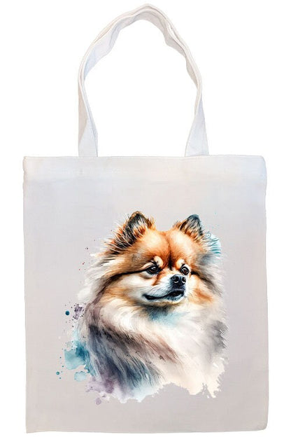 Bolsa de lona con cremallera, asas y bolsillo interior, "Pomerania"