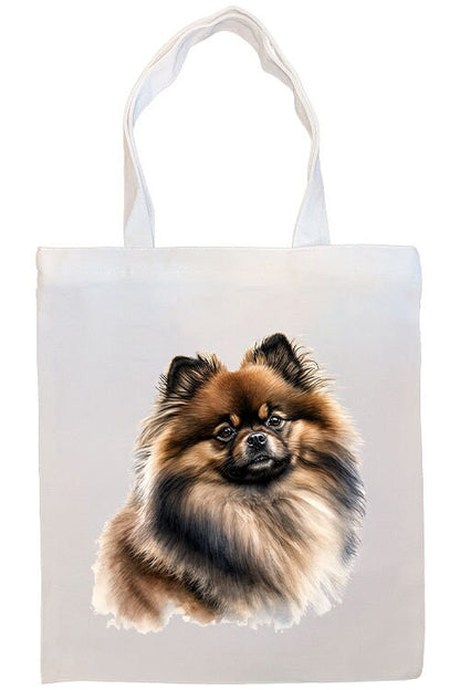 Bolsa de lona con cremallera, asas y bolsillo interior, "Pomerania"