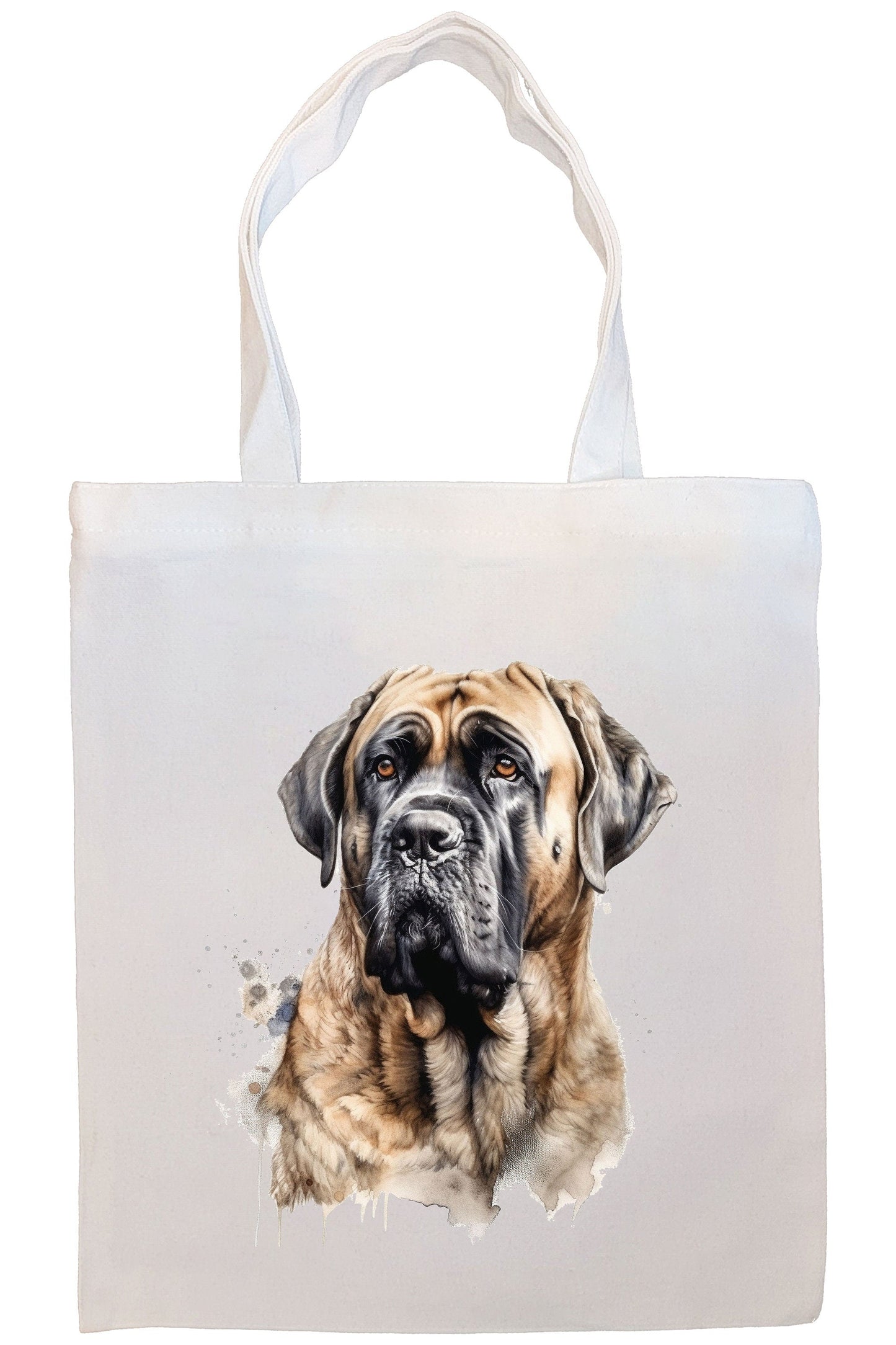 Bolso de lona con cremallera, asas y bolsillo interior, "Mastiff"