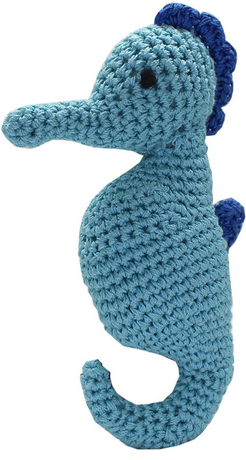 Knit Knacks Organic Cotton Pet & Dog Toys, "Ocean Buddies Group" (Choose from 10 different options!)