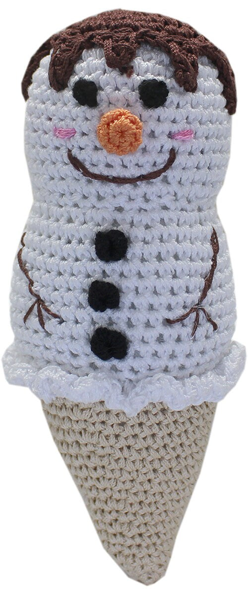 Knit Knacks Organic Cotton Pet & Dog Toys, "Winter Friends Group" (Choose from 7 options!)