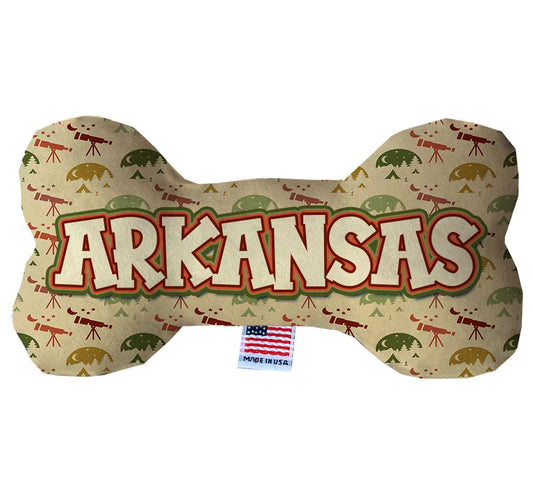 Pet & Dog Plush Bone Toys, "Arkansas State Options"