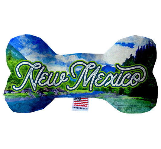Pet & Dog Plush Bone Toys, "New Mexico Mountains"