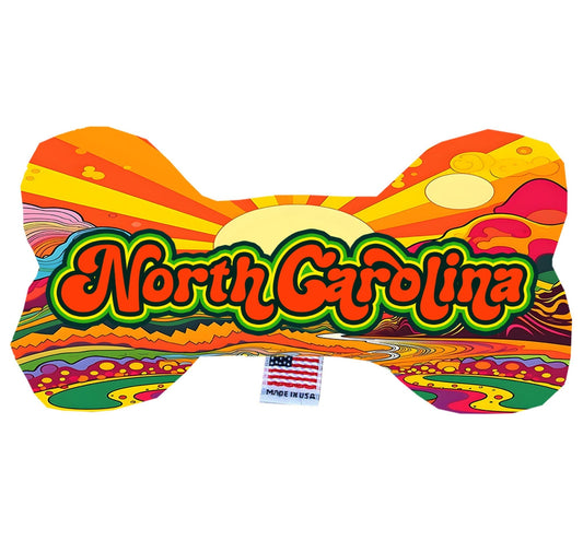 Pet & Dog Plush Bone Toys, "North Carolina Mountains"