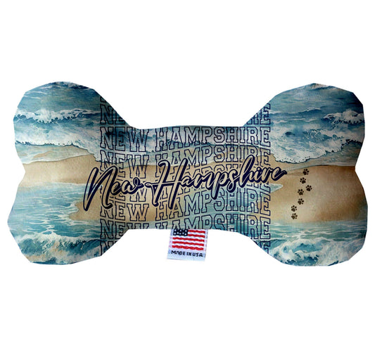 Pet & Dog Plush Bone Toys, "New Hampshire State Options"