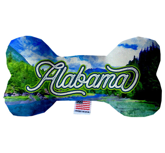 Pet & Dog Plush Bone Toys, "Alabama Mountains"