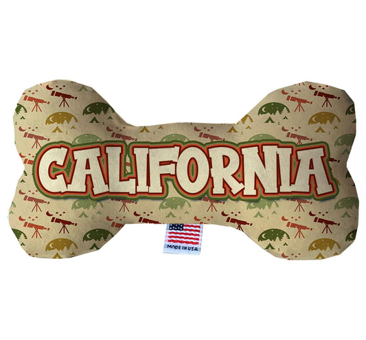 Pet & Dog Plush Bone Toys, "California Mountains"