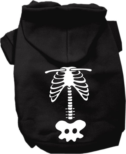 Sudadera con capucha para Halloween con estampado de mascotas, perros y gatos, "Disfraz de Paw Skellington"