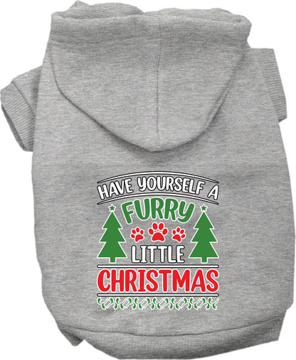 Christmas Pet Hoodie, "Have Yourself A Furry Little Christmas"