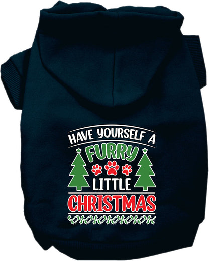 Christmas Pet Hoodie, "Have Yourself A Furry Little Christmas"