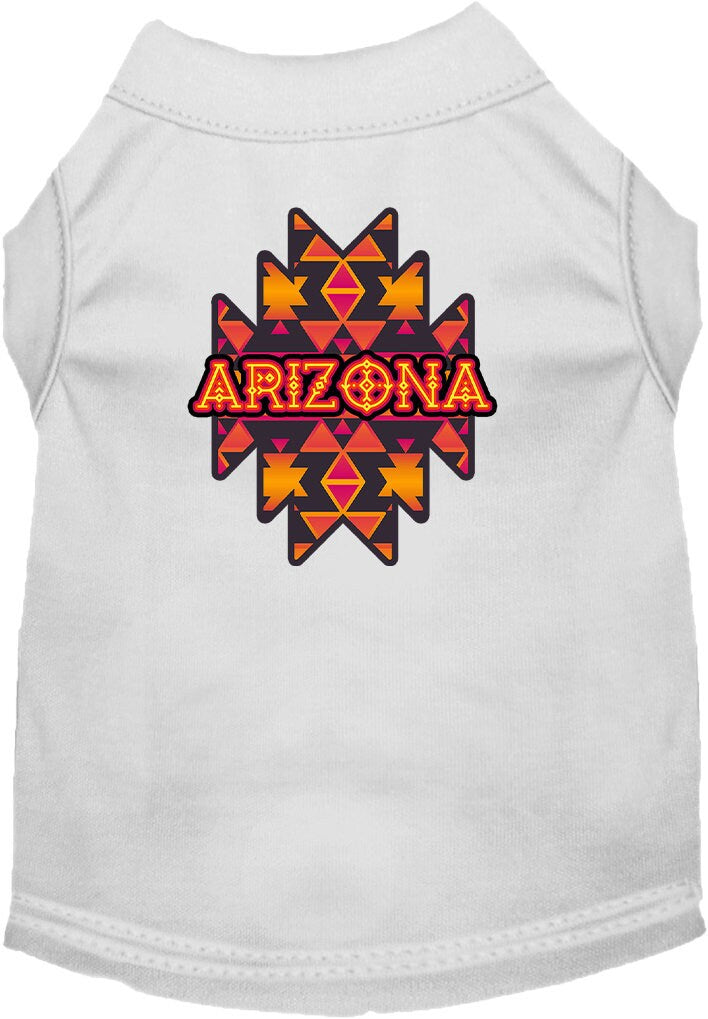 Camiseta serigrafiada para perros y gatos, "Arizona Navajo Tribal"