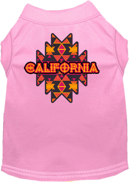 Camiseta serigrafiada para perros y gatos, "California Navajo Tribal"