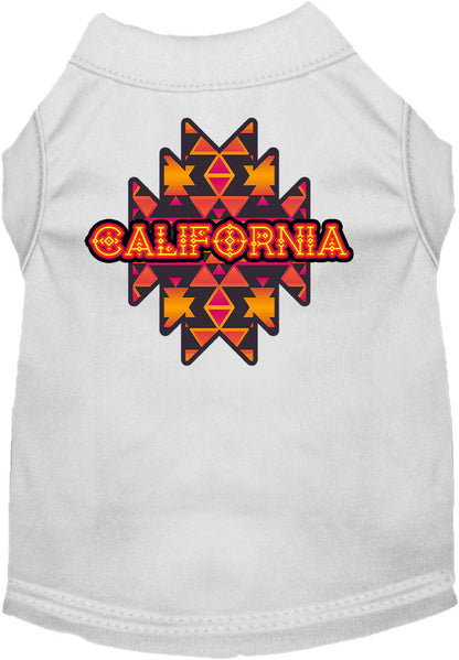 Camiseta serigrafiada para perros y gatos, "California Navajo Tribal"