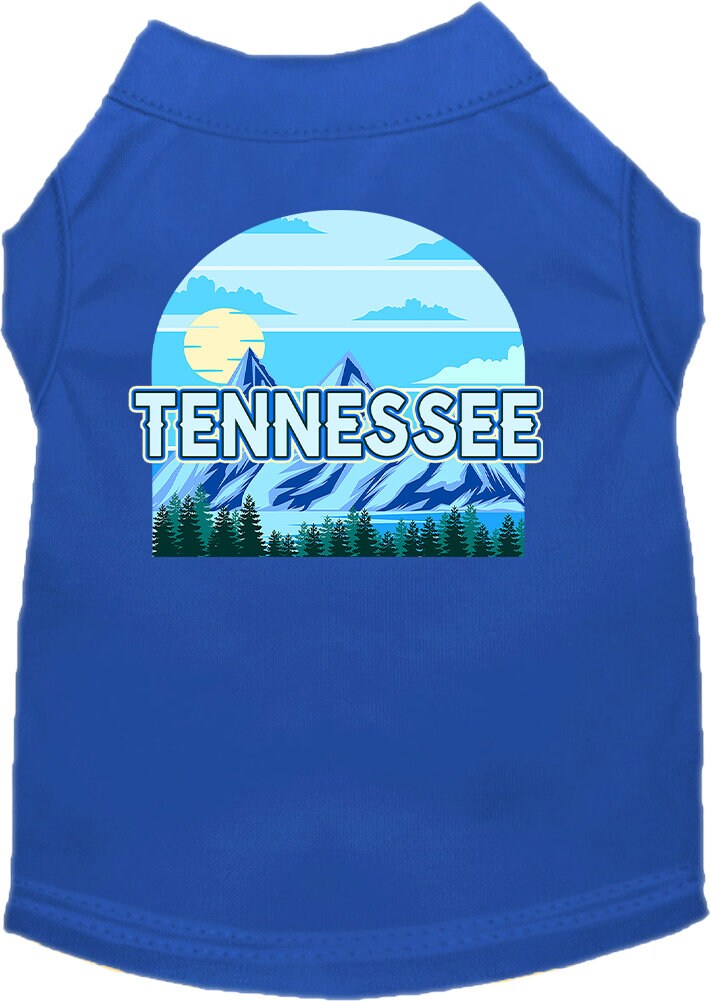 Pet Dog & Cat Screen Printed Shirt for Medium to Large Pets (Sizes 2XL-6XL), "Tennessee Trailblazer"