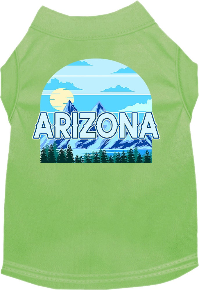 Pet Dog & Cat Screen Printed Shirt for Medium to Large Pets (Sizes 2XL-6XL), "Arizona Trailblazer"