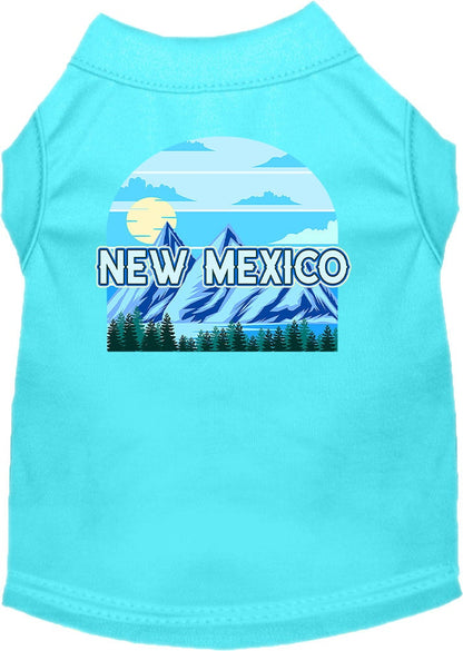 Camiseta serigrafiada para perros y gatos, para mascotas pequeñas y medianas (tallas XS a XL), "New Mexico Trailblazer"