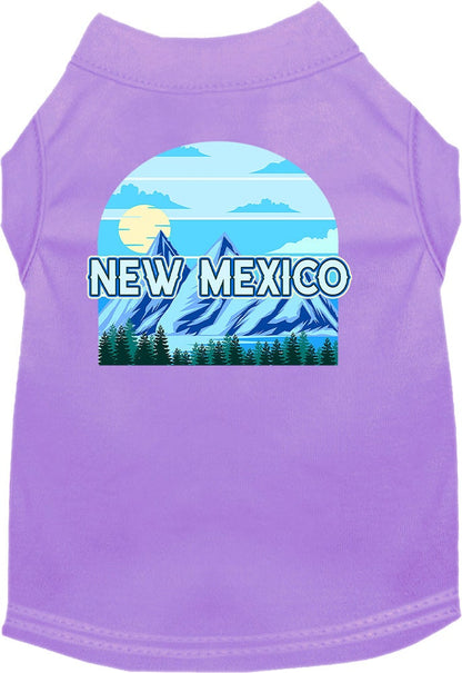 Camiseta serigrafiada para perros y gatos, para mascotas pequeñas y medianas (tallas XS a XL), "New Mexico Trailblazer"