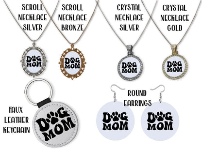 Bernese Mountain Dog Jewelry - Stained Glass Style Necklaces, Earrings and more!