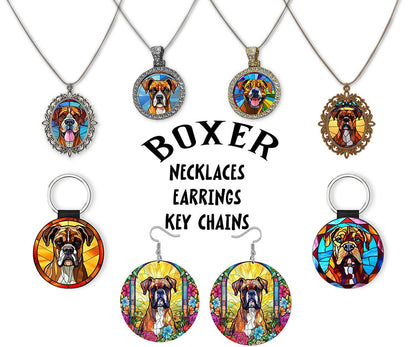 Boxer Jewelry: ¡collares, aretes y mucho más estilo vitral!