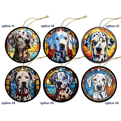 Dalmatian Jewelry - Stained Glass Style Necklaces, Earrings and more!