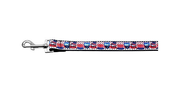 Pet Dog & Cat Nylon Collar or Leash, "Proud Owls"