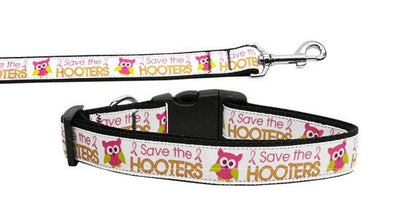 Collar o correa de nailon para perros y gatos, "Save The Hooters"