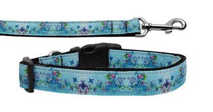 Collar o correa de nailon para perros y gatos, "Dreamy Blue"