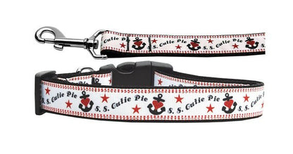 Collar o correa de nailon para perros y gatos, "SS Cutie Pie"