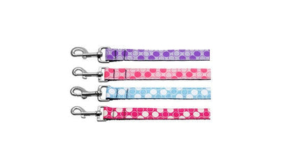 Collar o correa de nailon para perros y gatos, "puntos diagonales"