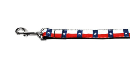 Collar o correa de nailon para perros y gatos, "bandera de Texas"