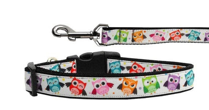 Collar o correa de nailon para perros y gatos, "Bright Owls"