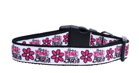 Collar o correa de nailon para perros y gatos, "Dangerous in Camo"