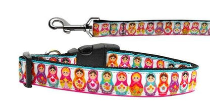 Collar o correa de nailon para perros y gatos, "Pretty Nesting Dolls"