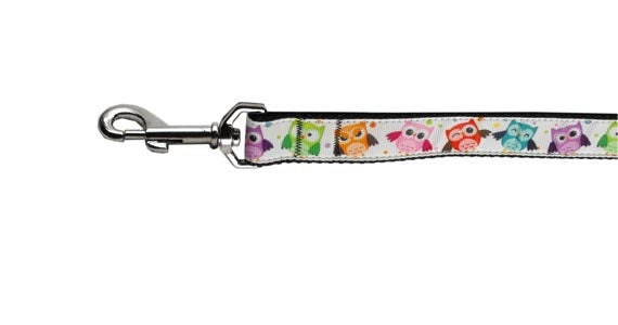 Collar o correa de nailon para perros y gatos, "Bright Owls"