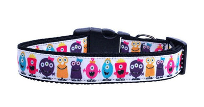 Collar o correa de nailon para perros y gatos, "Monsters"