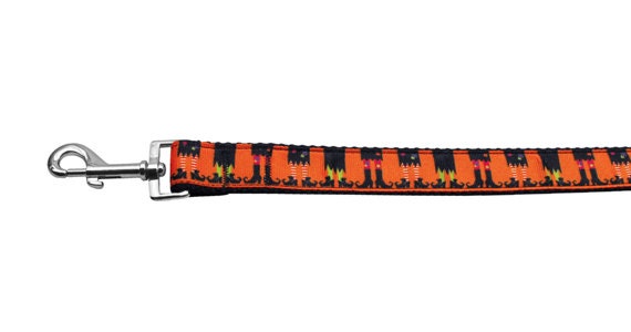 Collar o correa de nailon para perros y gatos de Halloween, "Witches Brew"