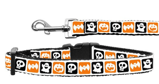 Halloween Pet Dog & Cat Nylon Collar or Leash, "Classic Halloween"