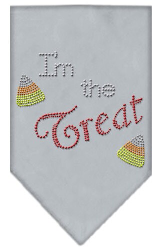 Halloween Pet and Dog Bandana Rhinestone, "I'm the Treat"