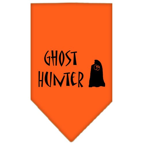 Halloween Pet and Dog Bandana Screen Printed, "Ghost Hunter"