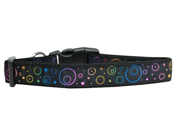 Collar o correa de nailon para perros y gatos, "Galactic Shimmer"