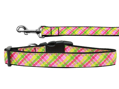 Collar o correa de nailon para perros y gatos, "Lemondrop"