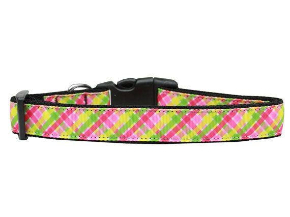 Collar o correa de nailon para perros y gatos, "Lemondrop"