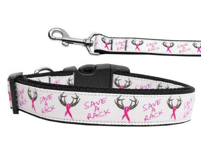 Collar o correa de nailon para perros y gatos, "Save A Rack"