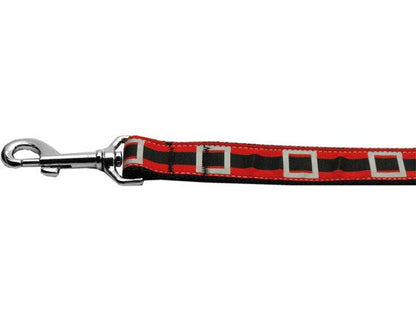 Collar o correa de nailon para perros y gatos con diseño navideño, "Santa Belt"