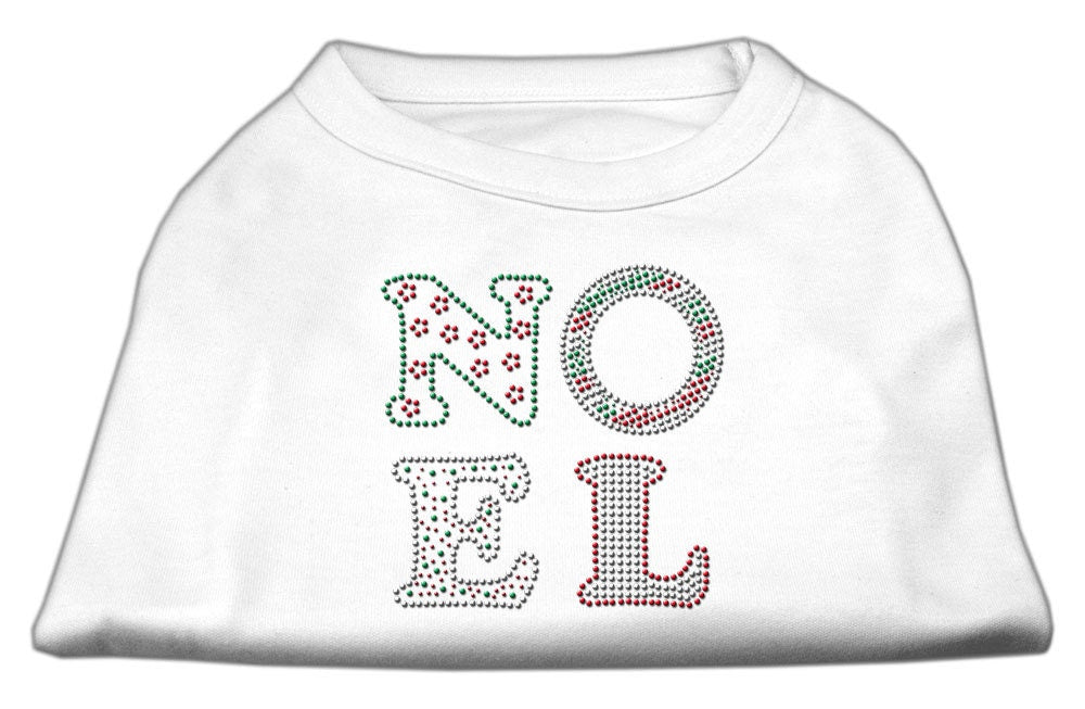 Christmas Pet Dog & Cat Shirt Rhinestone, "Noel"