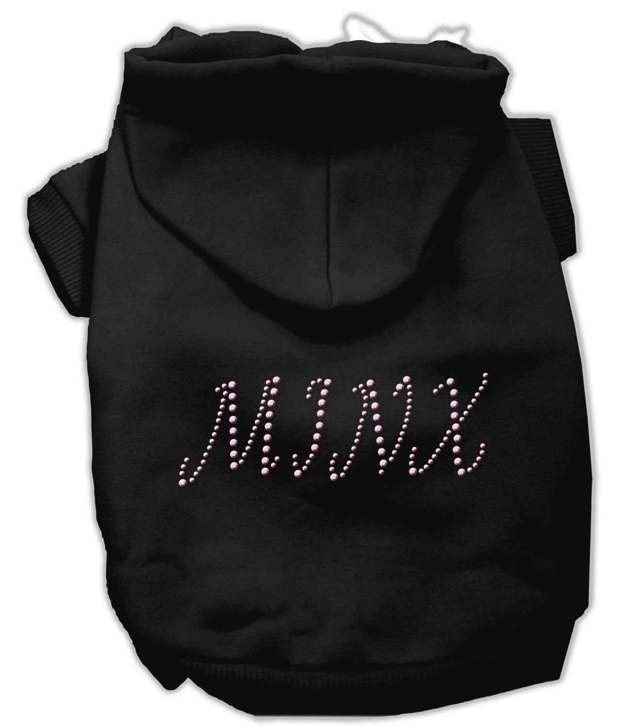 Sudadera con capucha para mascotas, perros y gatos con diamantes de imitación, "Minx"